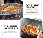Stainless Steel Chafing Dish Buffet Set Oval Chafing Food Pan with Covers Buffet Servers and Food Warmers for, alternate view