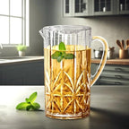 Stately - Acrylic Pitcher (80 oz), Clear Plastic Water Pitcher with Lid, Fridge Jug, BPA-Free, Shatter-Proof, alternate view