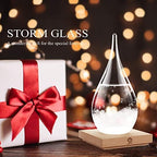 Storm Glass Weather Predictor, Christmas Snow Globe Storm Glass Barometer Weather Predictor, Home and Office, alternate view