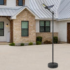 Street Light Pole, 8.5FT 48mm Split Street Lamp Post for Outdoor Street Courtyard Parking Lot Moveable Lighting