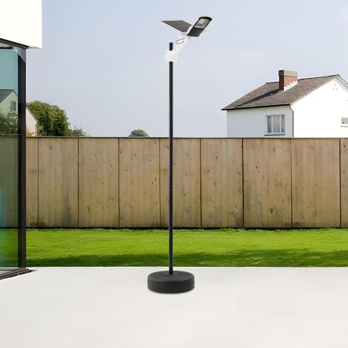 Street Light Pole, 8.5FT 48mm Split Street Lamp Post for Outdoor Street Courtyard Parking Lot Moveable Lighting, alternate