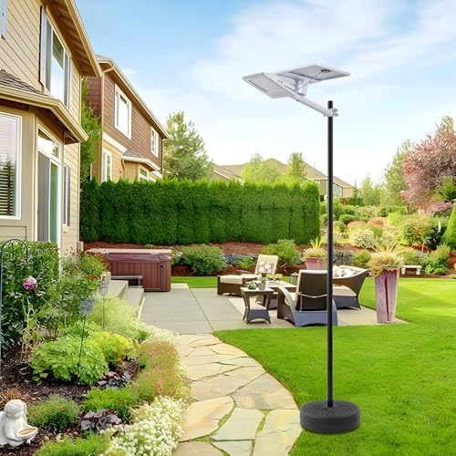 Street Light Pole, 8.5FT 48mm Split Street Lamp Post for Outdoor Street Courtyard Parking Lot Moveable Lighting, alternate