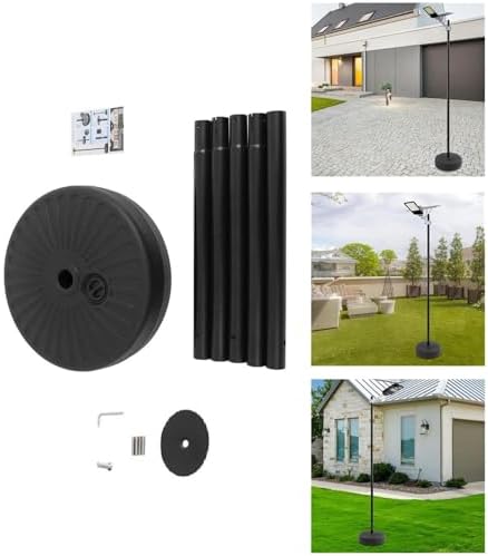 Street Light Pole, 8.5FT 48mm Split Street Lamp Post for Outdoor Street Courtyard Parking Lot Moveable Lighting, alternate