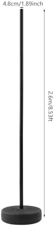 Street Light Pole, 8.5FT 48mm Split Street Lamp Post for Outdoor Street Courtyard Parking Lot Moveable Lighting, alternate