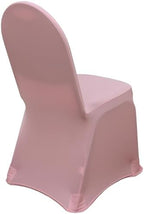 Stretch Spandex Banquet Chair Cover - Dusty Rose, Wedding Slip Covers, Premium Quality Chair Cover in Dusty Rose, alternate