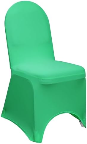 Stretch Spandex Banquet Chair Cover - Emerald Green, Wedding Slip Covers, Premium Quality Chair Cover in Emerald