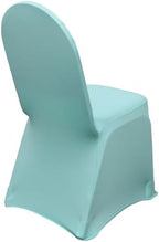 Stretch Spandex Banquet Chair Cover - Robin Egg, Wedding Slip Covers, Premium Quality Chair Cover, alternate view 5