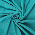 Stretch Spandex Chair Cover for Wedding Party Dining Banquet Event (Turquoise, 12), alternate view 5