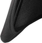 Stretch Spandex Folding Chair Cover for Wedding Party Dining Banquet Event (Black,12pcs) in Black, alternate view 5