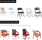 Stretch Spandex Folding Chair Covers, Gold, 30 PCS in Gold, alternate view 7