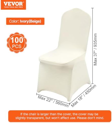 Stretch Spandex Folding Chair Covers, Universal Fitted Chair Cover, Removable Washable Protective Slipcovers, alternate view