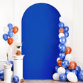 Stretchy Arch Backdrop Cover, Royal Blue, 7.2ft, Wrinkle Free in 7.2x4 ft (HxW) in Royal Blue