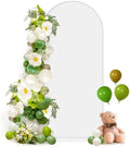 Stretchy Arch Backdrop Cover, White, 6ft in 6x2.6 ft (HxW) in White
