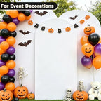 Stretchy White Arch Backdrop Cover Set of 3-7.2ft, 6.6ft, 6ft, alternate view 4
