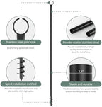 String Light Poles for Outside 4 Pack, 10.5 Feet Outdoor String Lights Poles for String Lights, Backyard Patio, alternate
