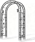 Sturdy Metal Garden Arch with Rust-Resistant Finish, Garden Abor-88 H*51" L