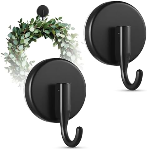 Suction Cup Wreath Hanger, Upgraded Reef Hook