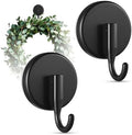 Suction Cup Wreath Hanger, Upgraded Reef Hook