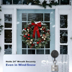 Suction Cup Wreath Hanger, Upgraded Reef Hook, alternate view 2