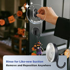 Suction Cup Wreath Hanger, Upgraded Reef Hook, alternate view 3