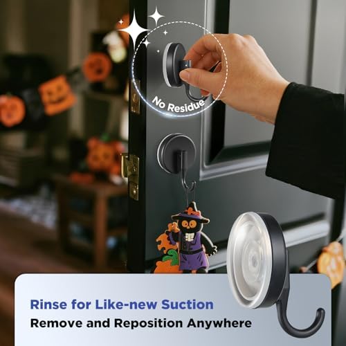 Suction Cup Wreath Hanger, Upgraded Reef Hook, alternate view 3