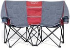 SUNNYFEEL Folding Double Camping Chair Oversized Loveseat for Adults