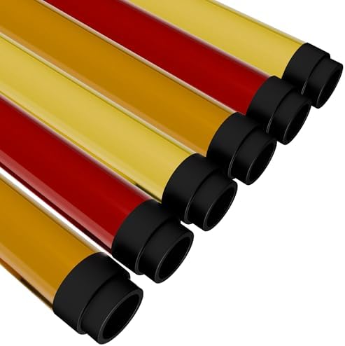 T8 Fluorescent Light Tube Guard, Campfire Safety Sleeve, 48-Pack