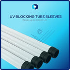 T8 Fluorescent Light Tube Guard, Clear UV Safety Sleeve, 24-Pack, alternate view 3