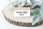 Table Place Cards for All Occasions and Events, Set of 25, Rose Gold in 2 x 3.5 inches in Rose Gold, alternate view 2