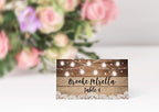 Table Place Cards for All Occasions and Events, Set of 25 (Rustic) in 2 x 3.5 inches in Rustic, alternate view 2