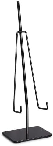 Tabletop Easel, Large Black Metal Display Stand, 1 Pack