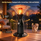 Tabletop Propane Patio Heater, 11000 BTU Propane Patio Heater, alternate view 2