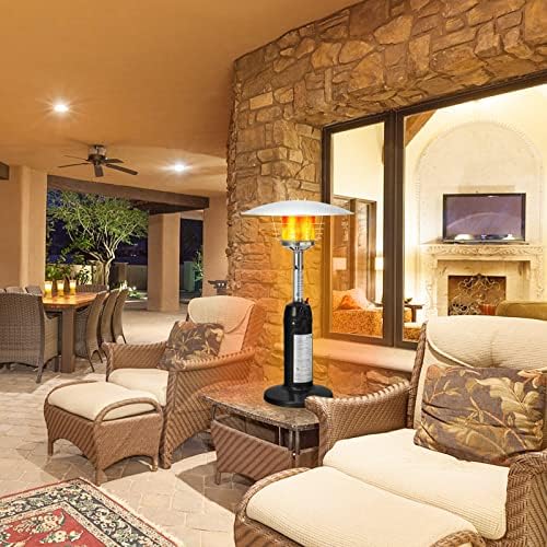 Tabletop Propane Patio Heater with Adjustable Flame, 11,000 BTU, alternate view 4