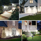 Tadyreal Solar Spot Lights Outdoor 6 Pack, [46 LED/3 Modes] Solar Landscape Spotlights Waterproof, 2-in-1 Auto, alternate