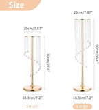 Tall Centerpiece for Table, Gold, 35.4", 2 Pcs in Gold, alternate view 3