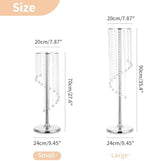 Tall Centerpiece for Table, Silver, 27.6", 10 Pcs in Silver, alternate view 3