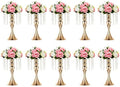 Tall Vase Table Centerpiece, 13.8", Gold, 10 Pcs in Gold