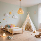 Teepee Tent for Kids, with String Lights,6 Pack, alternate view 6