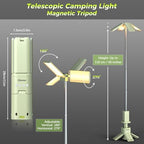 Telescopic Camping Lights Rechargeable 14000 mAh Led Multifunction Magnetic Lanterns Job Site Lighting Cordless, alternate