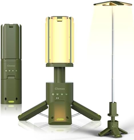 Telescopic Camping Lights Rechargeable 14000 mAh Led Multifunction Magnetic Lanterns Job Site Lighting Cordless