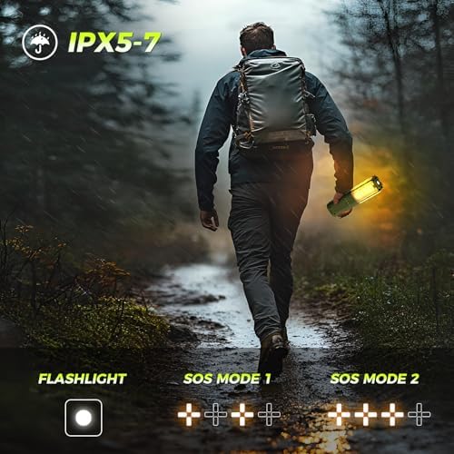 Telescopic Camping Lights Rechargeable 14000 mAh Led Multifunction Magnetic Lanterns Job Site Lighting Cordless, alternate