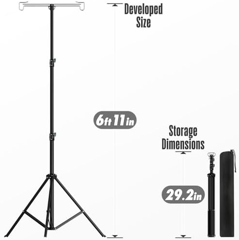 Telescopic Height Adjustable Camping Lantern Tripod Stand, alternate view 2