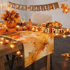 Thanksgiving Decorations - Fall Leaves Table Runner, alternate view 2