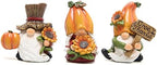 Thanksgiving Gnomes Decorations, Fall Pumpkin Elf Decor for Home 3pcs