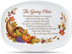 Thanksgiving Melamine Platter Gift in 13.9x10x0.4in in White