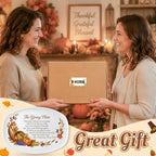 Thanksgiving Melamine Platter Gift in 13.9x10x0.4in in White, alternate view 2
