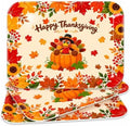 Thanksgiving Turkey Serving Platters, Serving Trays, 3 Pack, 13x10 in Large in 3Pcs Thanksgiving Turkey