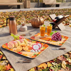 Thanksgiving Turkey Serving Platters Trays, 3 Pack, 13x10 Inch in Large in 3Pcs Thanks Giving, alternate view 5