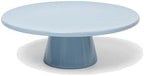 THE Cake Stand, 10 Inch Ceramic Pedestal Dessert Stand, Periwinkle in Periwinkle