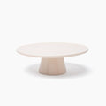THE Cake Stand - 10 Inch Gloss Ceramic Pedestal Cake Stand, Modern Footed Dessert Stand for Cakes, Cupcakes